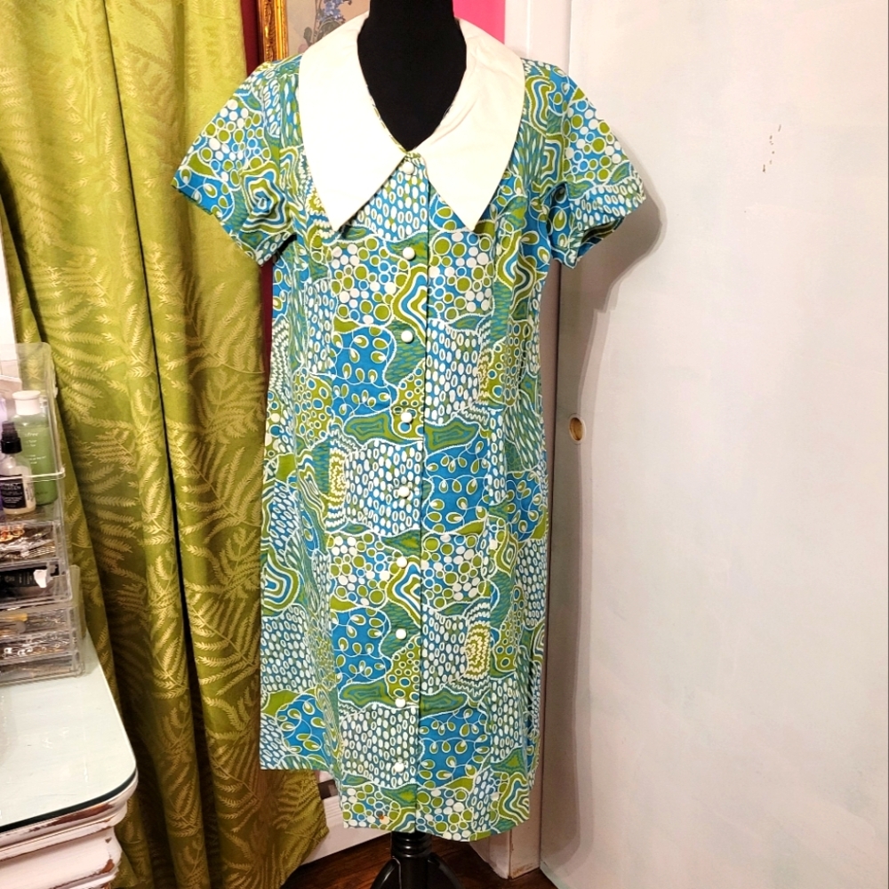 1960s house dress